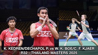 Kittinupong Kedren/Dechapol Puavaranukroh vs William/Christian | Badminton Thailand Masters 2025