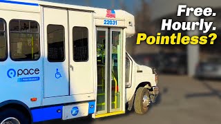 This "Pace" Bus Runs Three Days a Week