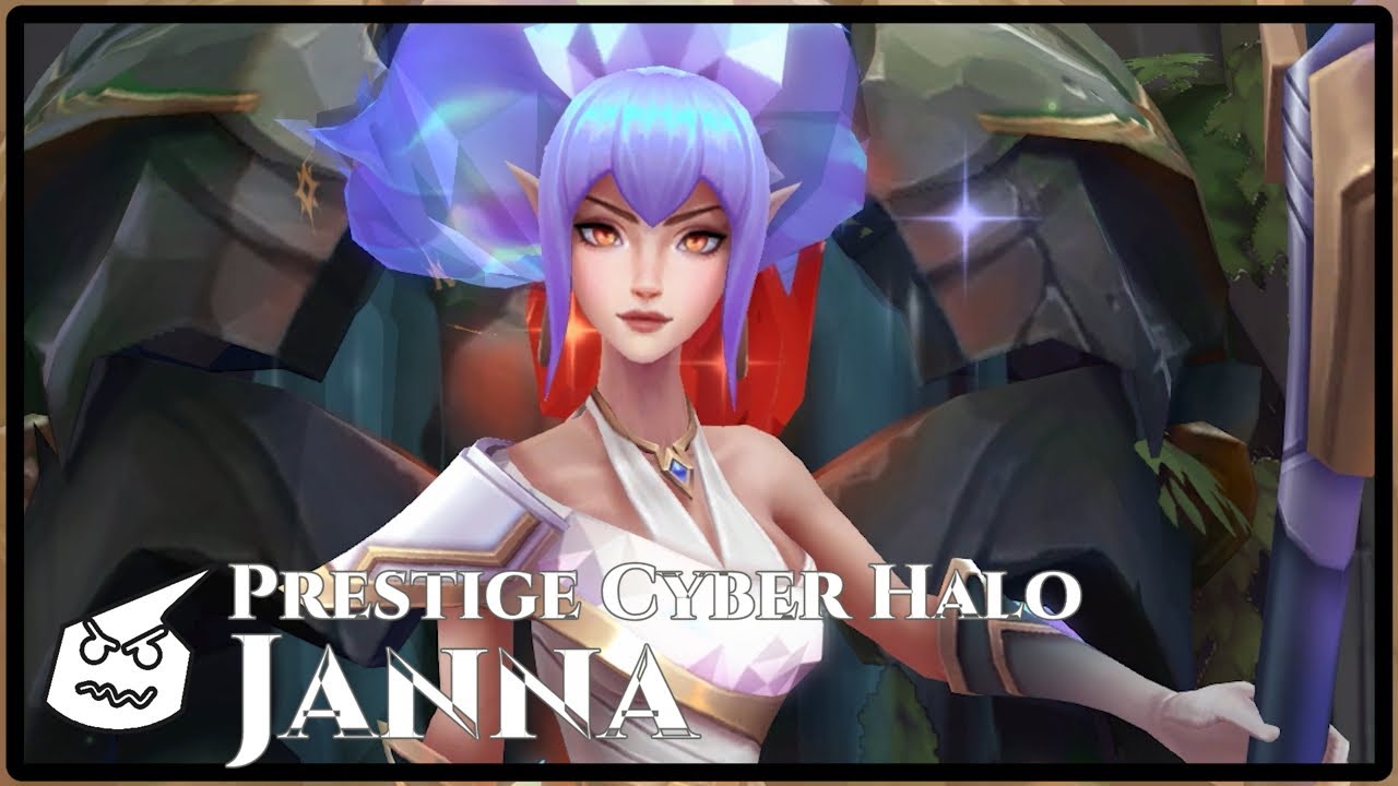 Prestige Edition Cyber Halo Janna.face - YouTube