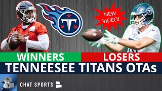 Tennessee Titans OTAs Winners And Losers Led By Ryan Tannehill, Treylon Burks & Malik Willis