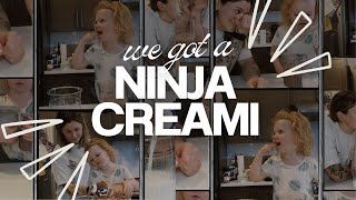 MAKE ICE CREAM WITH JUNE | Ninja Creami VLOG 🍦