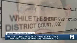 Alex Friedmann, suspect in jail weapons case, accuses Davidson Co. sheriff of poisoning jury pool