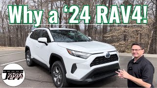 Why Buy 2024 Toyota RAV4 Hybrid XLE? Key Features Inside & Out!