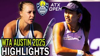 Anna Blinkova vs Moyuka Uchijima 萌夏 内島 Highlights | Austin 2025