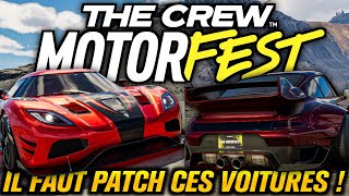 THE CREW MOTORFEST : CES DEUX VOITURES DÉTRUISENT L'ÉQUILIBRAGE JEU ! IL FAUT LES PATCH !