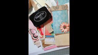 Tutorial - Mini Notizblock für Dein Junk Journal