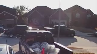 New video shows moments just as the standoff with Blue Alert suspect started