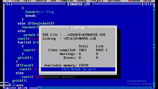 Binary Search C++ program