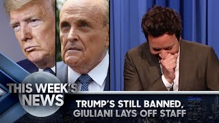 Trump’s Still Banned from Facebook, Giuliani Lays Off Entourage: This Week’s News | The Tonight Show