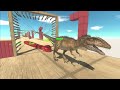 Who is the Strongest - Reptiles or Dinosaurs ? | Animal Revolt Battle Simulator