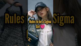 Rules to become a Sigma girl!!💗||#aestheticgirl#girlmotivation#sigmagirl#motivation#tips#starbean