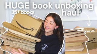 huge book unboxing haul📖🎀 35+ books