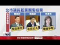 拚世代交替？ 北市議會藍營過半　正副議長假投票「戴錫欽勝出」