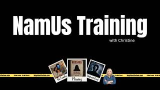 How to Search NamUs — Missing Persons & Unidentified Remains Database Tutorial