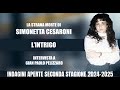 SIMONETTA CESARONI: L'INTRIGO. INTERVISTA A GIAN PAOLO PELLIZZARO