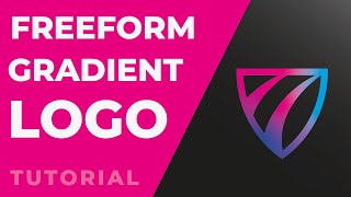 Adobe Illustrator 2020 Tutorial: Freeform Gradient Logo Design