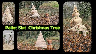 Beginners Guide How To Make A Christmas Tree from Pallet Slats