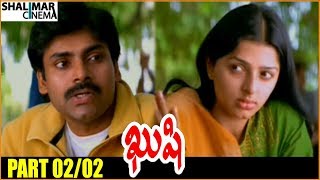 Kushi Telugu  Movie Part 02/02 || Pawan Kalyan, Bhumika Chawla, S.J.Surya || Shalimarcinema