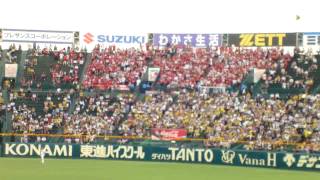 20100720 甲子園（阪神-広島）要自主トレのカープスクワット応援団