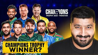 Who will win Champions Trophy 2025? 🤩 | We are just 1 Sleep Away ❤️ | Champions Trophy Live |