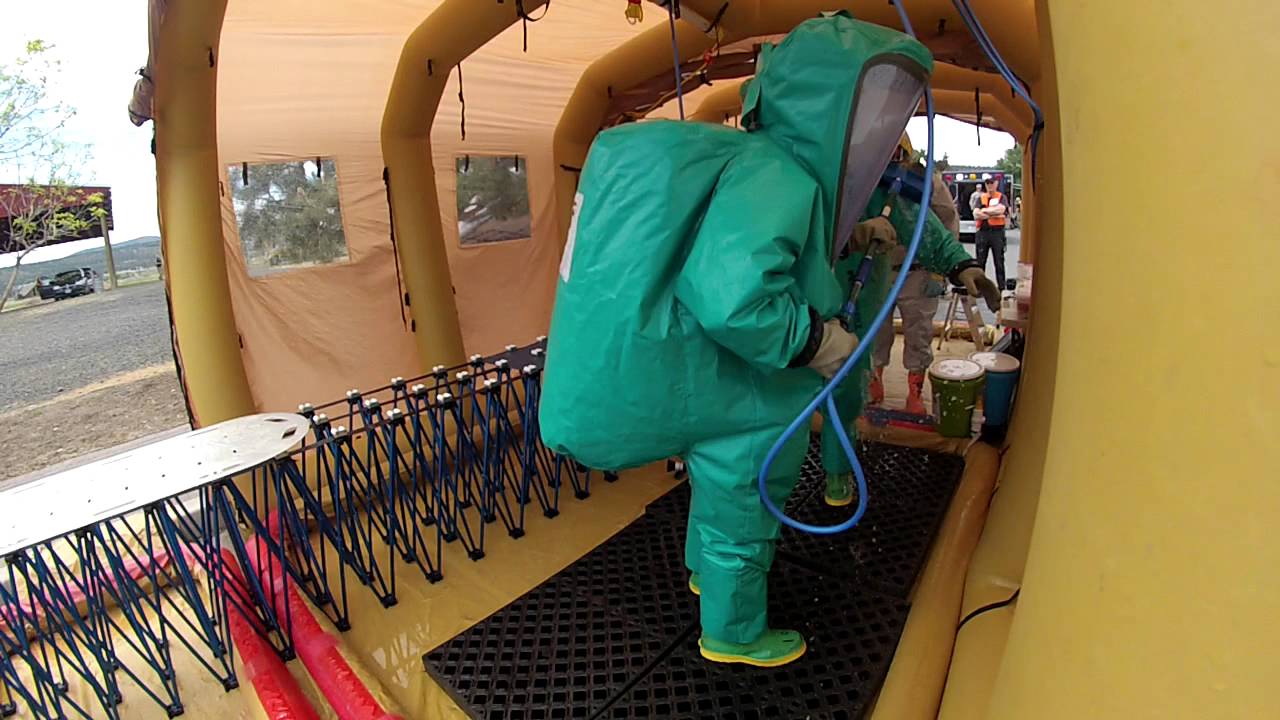 Hazmat Decon Training