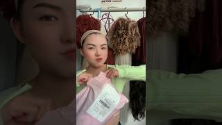 Wig Unboxing and Try on ✨