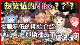 想篡位的Miko？？在自我介紹的時候誤會了什麼差點變成想謀朝篡位的MIko【hololive｜中文翻譯】