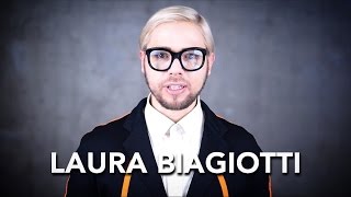How to pronounce LAURA BIAGIOTTI