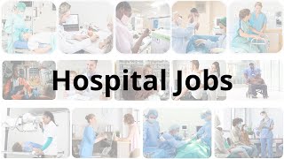 [English for Nursing] Hospital Jobs: Vocabulary and Descriptions