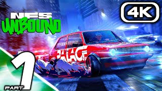 NEED FOR SPEED UNBOUND Gameplay Walkthrough Part 1 (FULL GAME 4K 60FPS PC) No Commentary