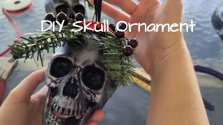 DIY Skull Ornament