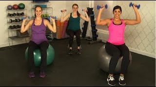 10-Minute Arm Workout, Safe for Pregnancy, Class FitSugar
