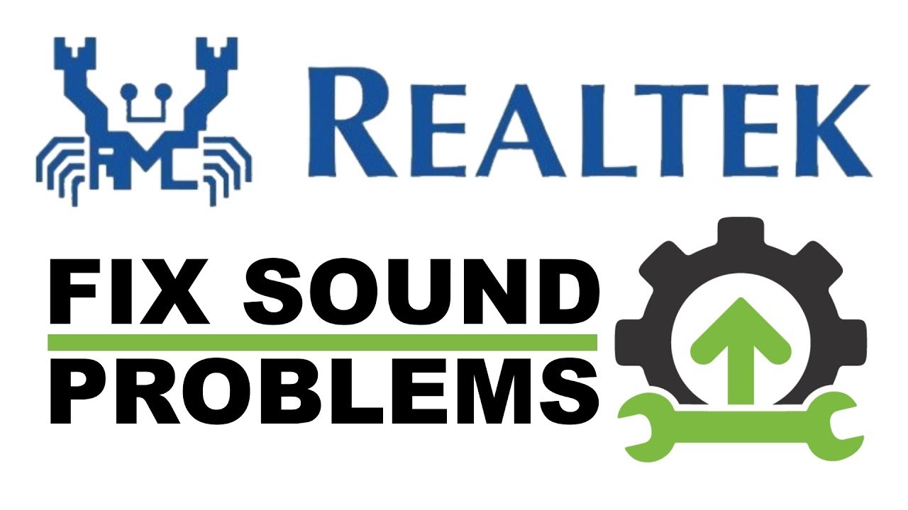 How To Fix Realtek Audio Drivers Not Working - Crackling Sound / No ...