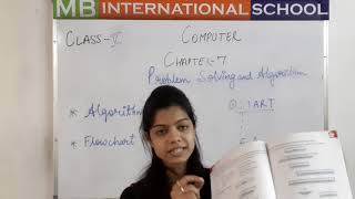 class 5 chapter 7 algorithm and flow chart