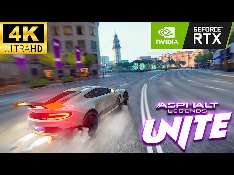 Asphalt Legends Unite (4K) 144 Hz GRÁFICOS MÁXIMOS Jugabilidad