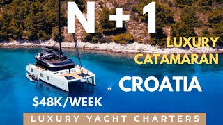 N + 1 ⛵️| Luxury Catamaran Charter ⚓️ Croatia Yacht in Mediterranean