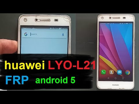 Huawei Honor 5a LYO-L21 / Frp Bypass , Android 5 - YouTube