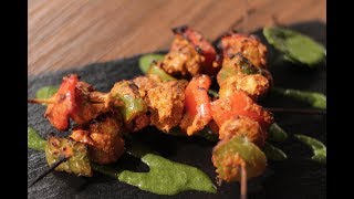 Mushroom Tikka | Sanjeev Kapoor Khazana