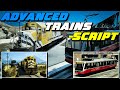 Free Advanced FiveM Trains Script | QBCore/ESX | FiveM Tutorial #97