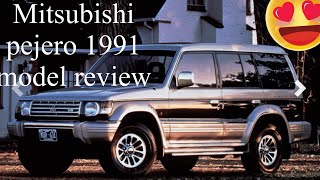 Mitsubishi Pejero 1991 model review 😍