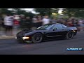 non stop muscle car mayhem on a public street vantaa cruising 8 2020 part 2 burnouts