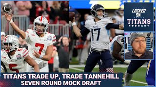 Tennessee Titans Trade Up For QB, Trade Tannehill and Address Needs in Seven Round Mock Draft