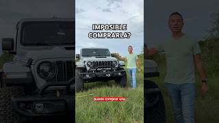 La mayoría NO puede comprar este Jeep