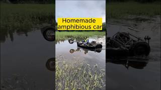 👍👍Mind-Blowing: Farmers Create Homemade Amphibious Car ！#farmerlife #shorts