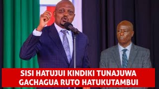 SISI TUNAJUWA GACHAGUA NDIO NAIBU HATUJUI KINDIKI !!RUTO SISI HATUKUTAMBUI