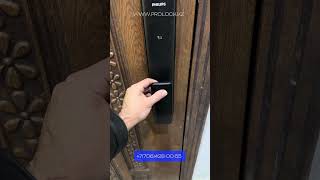 Philips easy key Alpha, умный замок на любую дверь с функцией отпечатков, карт и кодов.