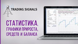 Статистика, графики прироста, средств и баланса торговых сигналов в MetaTrader 4/5