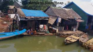 Cambodia - From Battambang to Siem Reap by boat