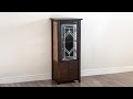 Stained Glass Display Cabinet