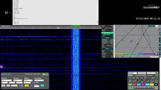 241127 0008z - VLF 27.2 kHz (Gulf) - VERDIN EAM [8888]